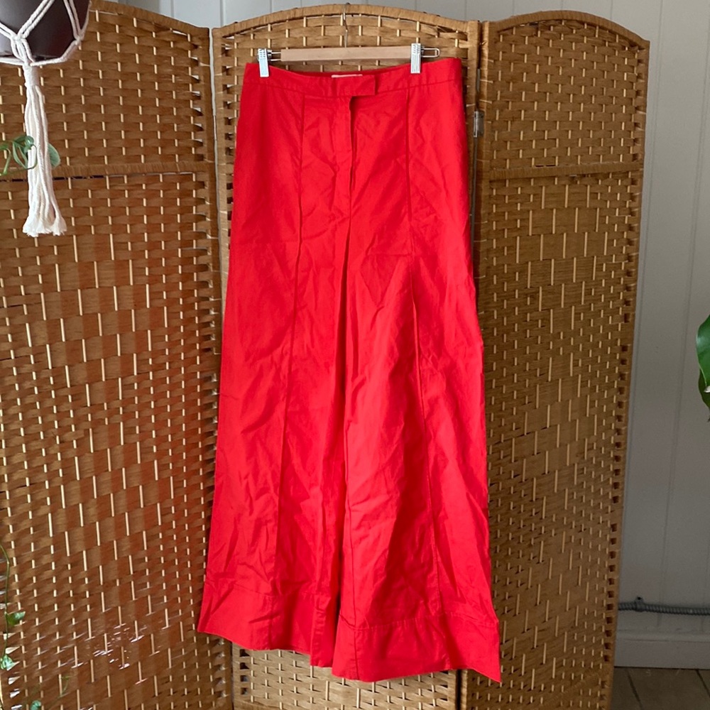 Salsa Red Anthropologie Wide leg pants. Size 12